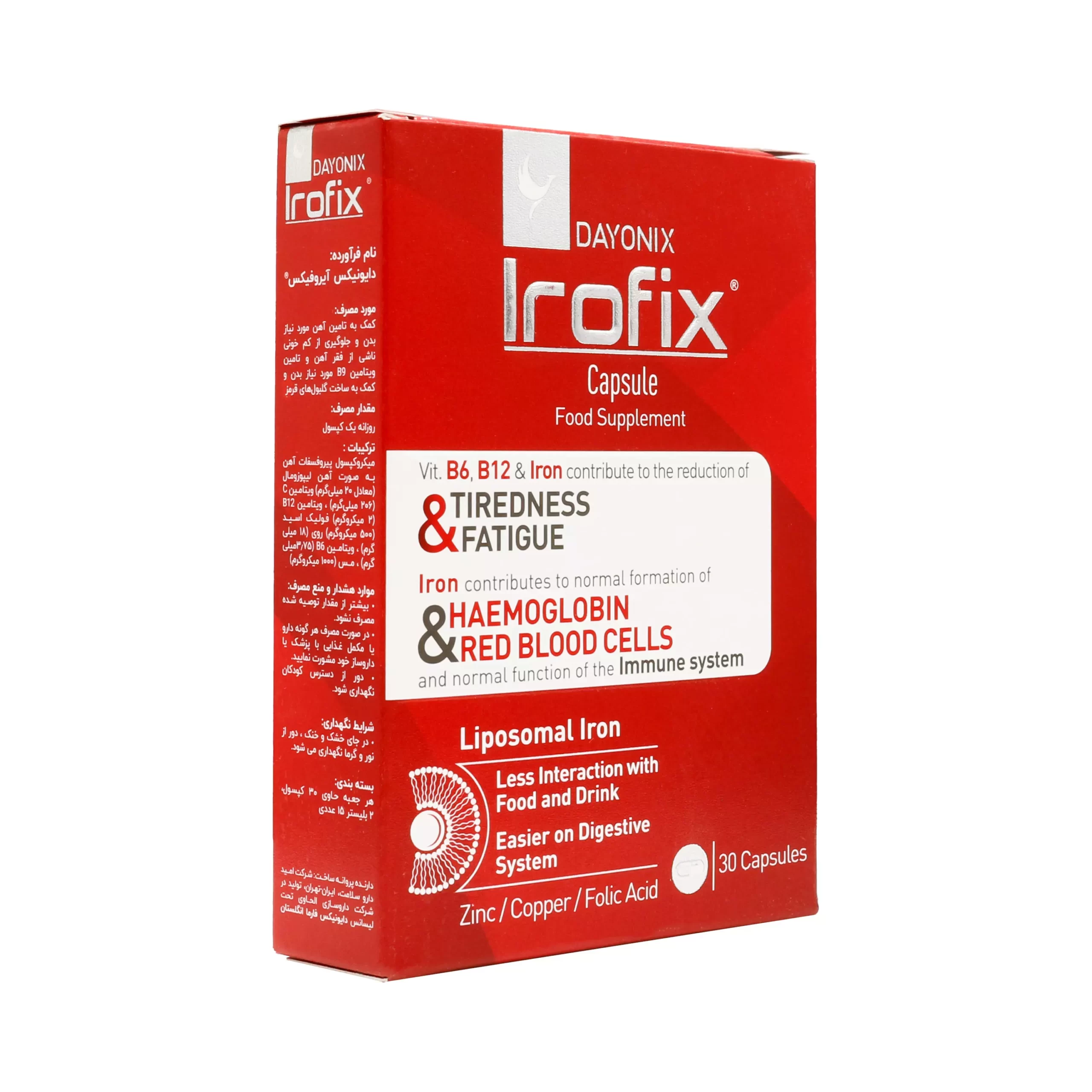 کپسول آیروفیکس 30 عددی دایونیکس