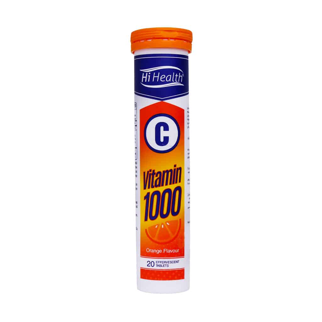 قرص جوشان ویتامین C 1000 میلی گرم ها