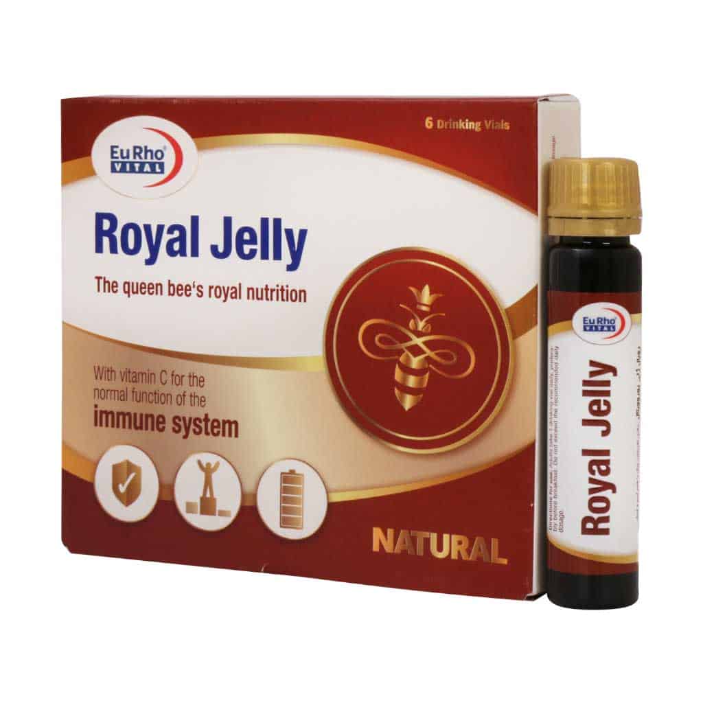 ویال خوراکی رویال ژلی یوروویتال 6